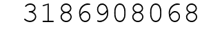 Number 3186908068.
