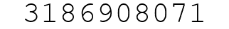 Number 3186908071.