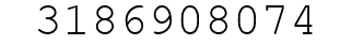 Number 3186908074.