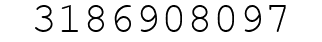 Number 3186908097.