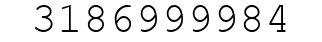 Number 3186999984.