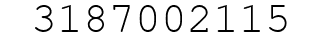 Number 3187002115.