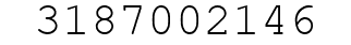 Number 3187002146.