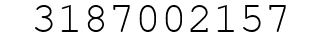 Number 3187002157.