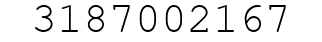Number 3187002167.