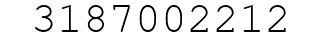 Number 3187002212.