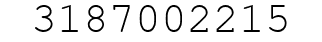 Number 3187002215.