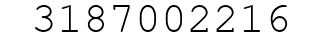 Number 3187002216.
