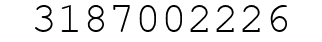 Number 3187002226.