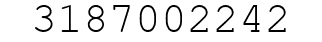 Number 3187002242.