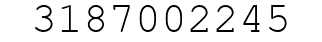 Number 3187002245.