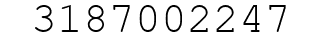 Number 3187002247.
