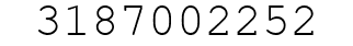 Number 3187002252.