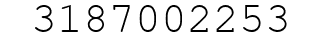 Number 3187002253.