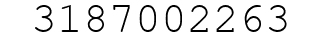 Number 3187002263.