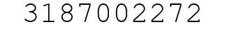 Number 3187002272.