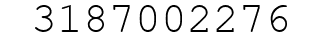 Number 3187002276.