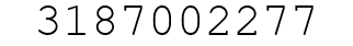Number 3187002277.