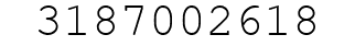 Number 3187002618.