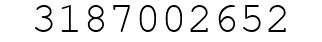 Number 3187002652.