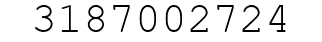 Number 3187002724.