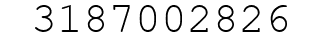 Number 3187002826.