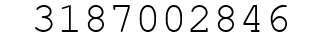 Number 3187002846.