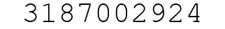 Number 3187002924.