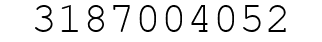 Number 3187004052.