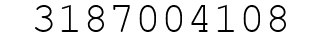 Number 3187004108.
