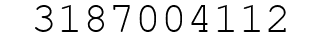 Number 3187004112.