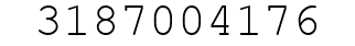 Number 3187004176.