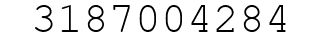 Number 3187004284.