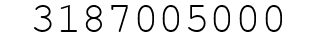 Number 3187005000.