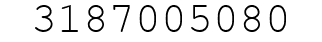 Number 3187005080.