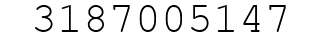Number 3187005147.