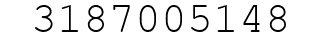 Number 3187005148.