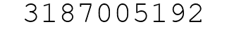 Number 3187005192.