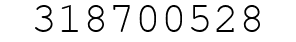 Number 318700528.