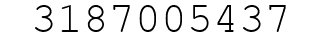 Number 3187005437.