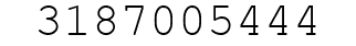 Number 3187005444.
