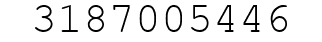 Number 3187005446.