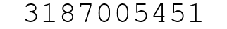 Number 3187005451.