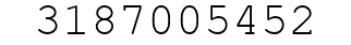Number 3187005452.