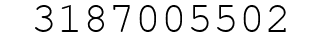Number 3187005502.