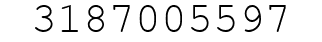 Number 3187005597.