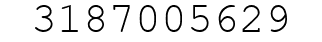 Number 3187005629.