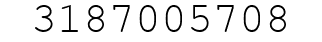 Number 3187005708.
