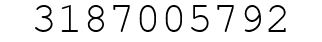 Number 3187005792.