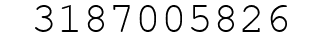 Number 3187005826.